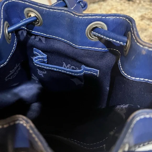 MCM EUC bucket crossbody - Picture 11 of 12